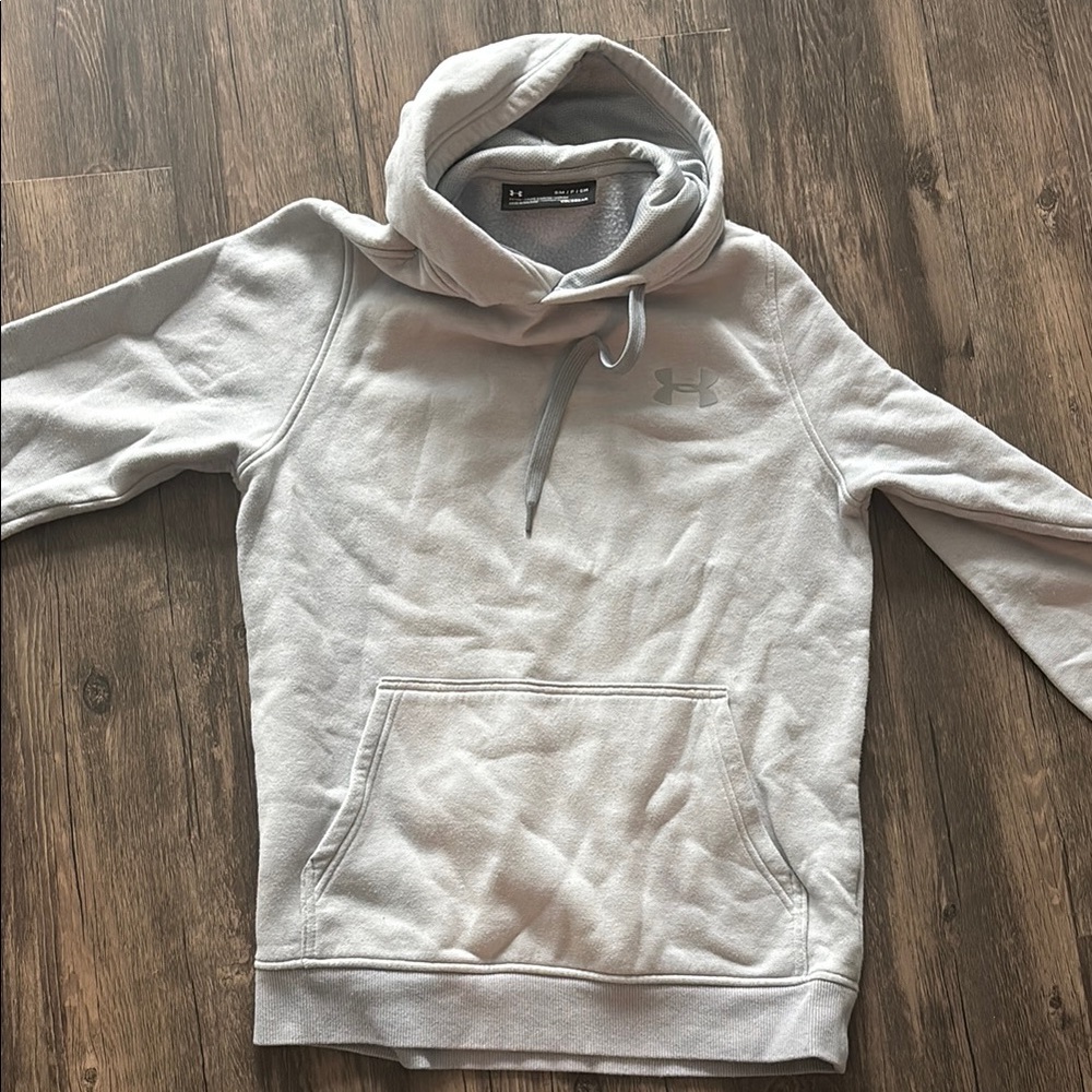 Under Armour Men's Light Gray Hoodie